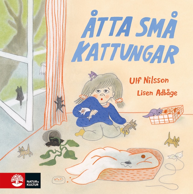 Book cover for Åtta små kattungar