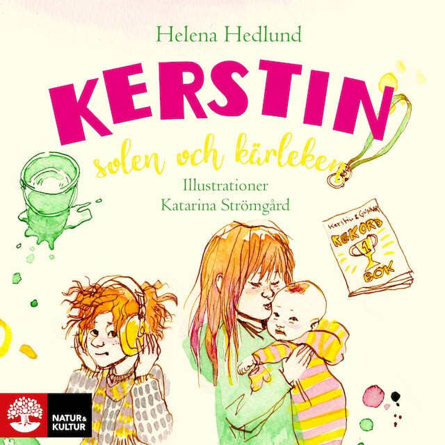 Couverture de livre pour Kerstin, solen och kärleken