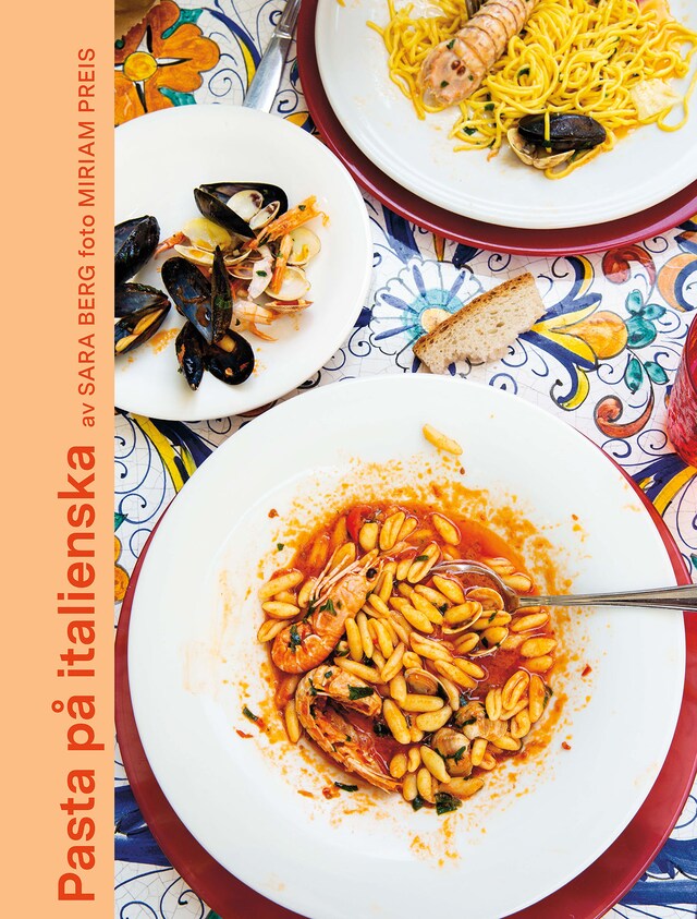 Couverture de livre pour Pasta på italienska