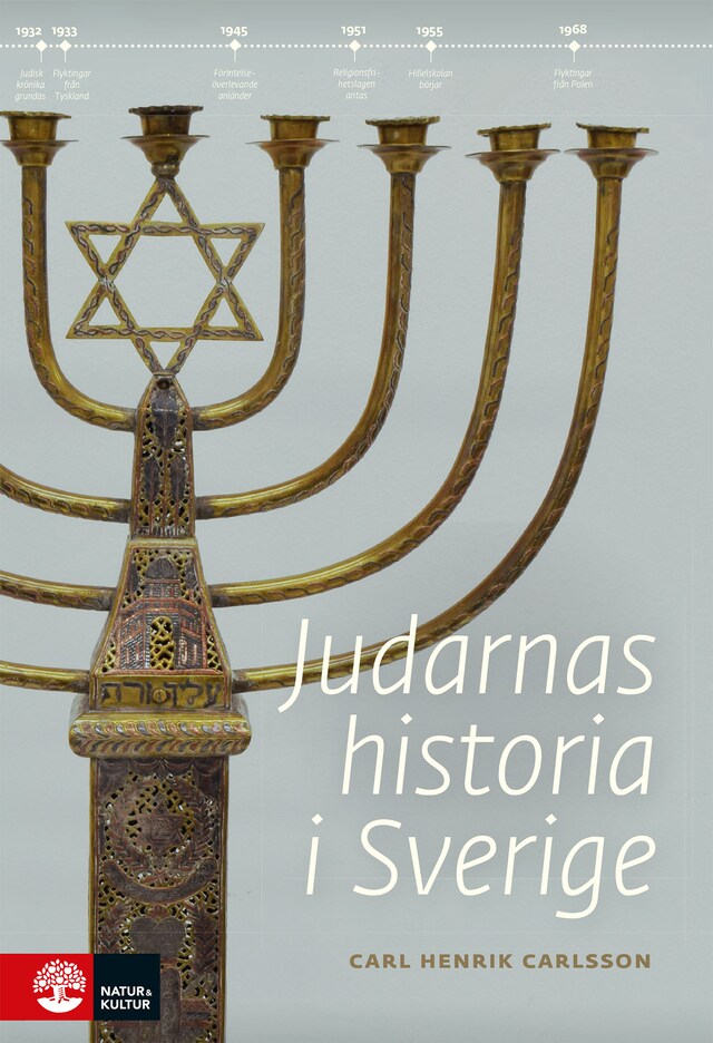 Boekomslag van Judarnas historia i Sverige