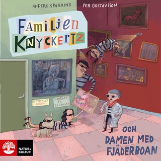 Familjen Knyckertz och damen med fjäderboan bookCoverFor