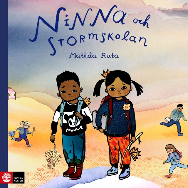 Couverture de livre pour Ninna och stormskolan