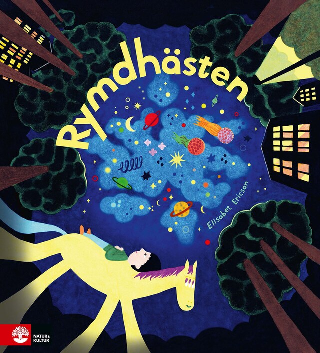 Portada de libro para Rymdhästen