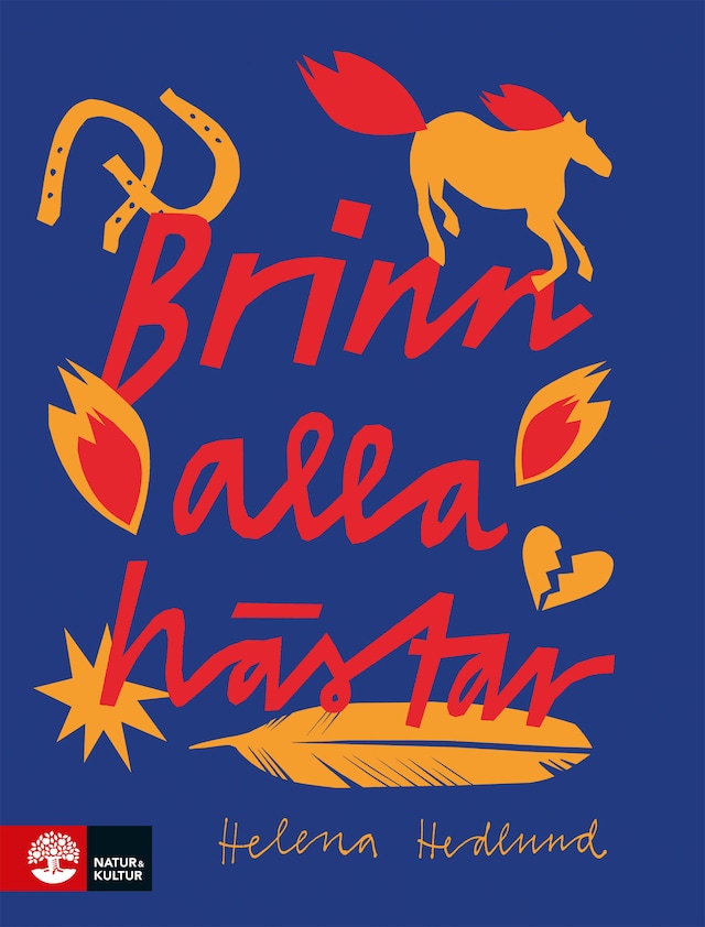 Book cover for Brinn alla hästar