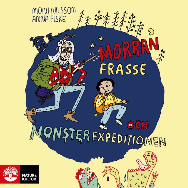 Okładka książki dla Morran, Frasse och monsterexpeditionen