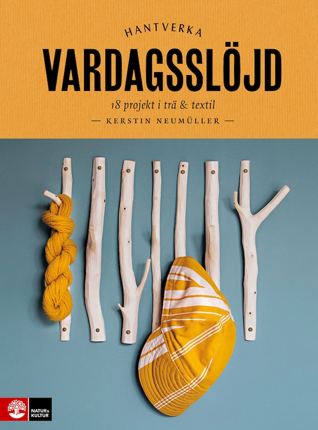 Buchcover für Vardagsslöjd : 18 projekt i trä och textil