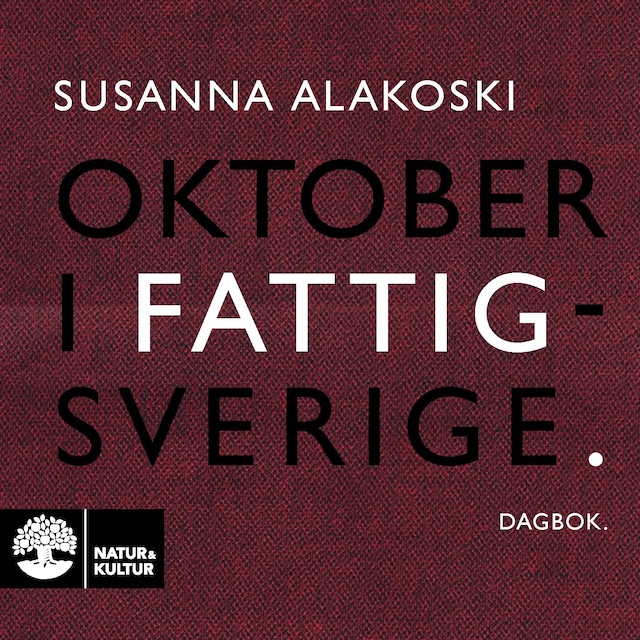 Book cover for Oktober i Fattigsverige