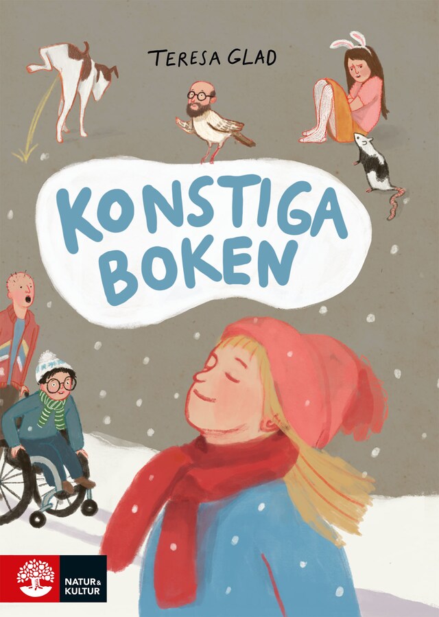 Bogomslag for Konstiga boken