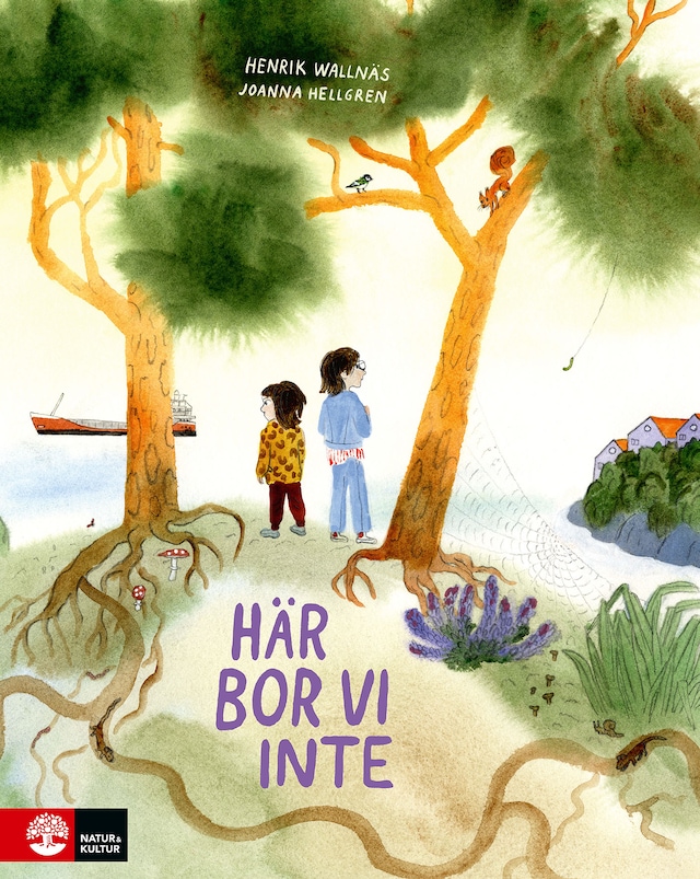 Book cover for Här bor vi inte