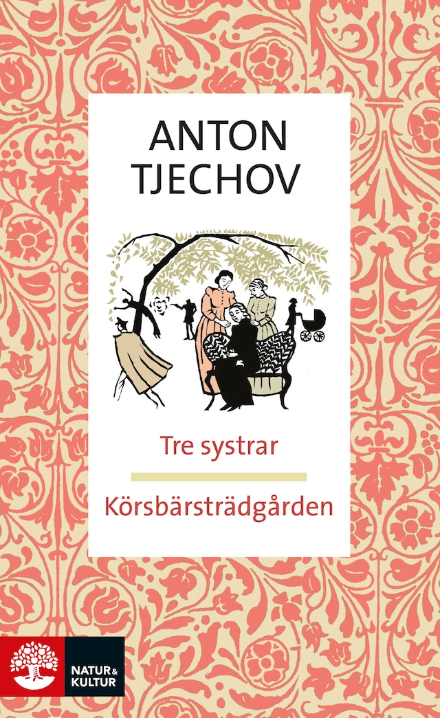 Portada de libro para Körsbärsträdgården Tre systrar