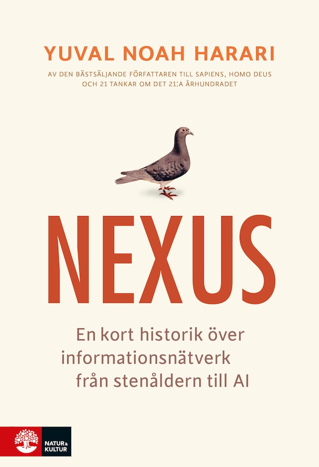 Buchcover für Nexus : en kort historik över informationsnätverk från stenåldern till AI