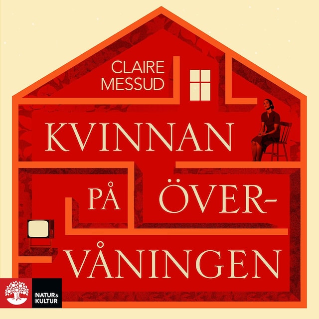 Buchcover für Kvinnan på övervåningen