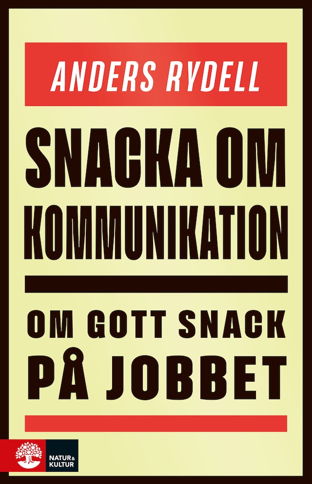 Book cover for Snacka om kommunikation