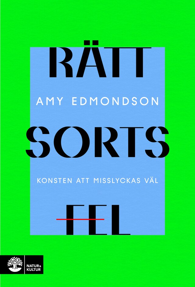 Book cover for Rätt sorts fel : Konsten att misslyckas väl