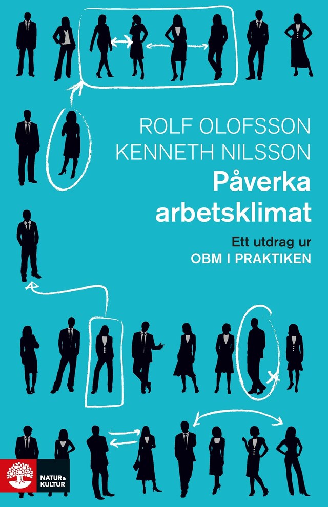 Kirjankansi teokselle Påverka arbetsklimat: Ett utdrag ur OBM i praktiken