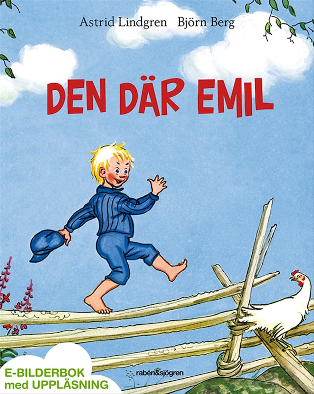 Book cover for Den där Emil