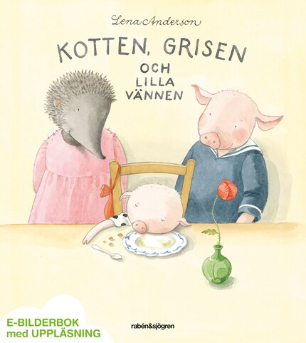 Kotten, Grisen och lilla vännen (e-bok + ljud) bookCoverFor