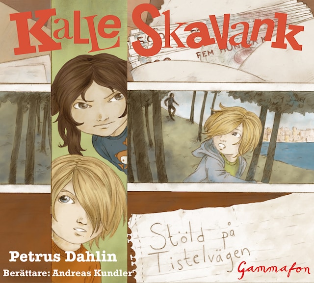 Book cover for Stöld på Tistelvägen