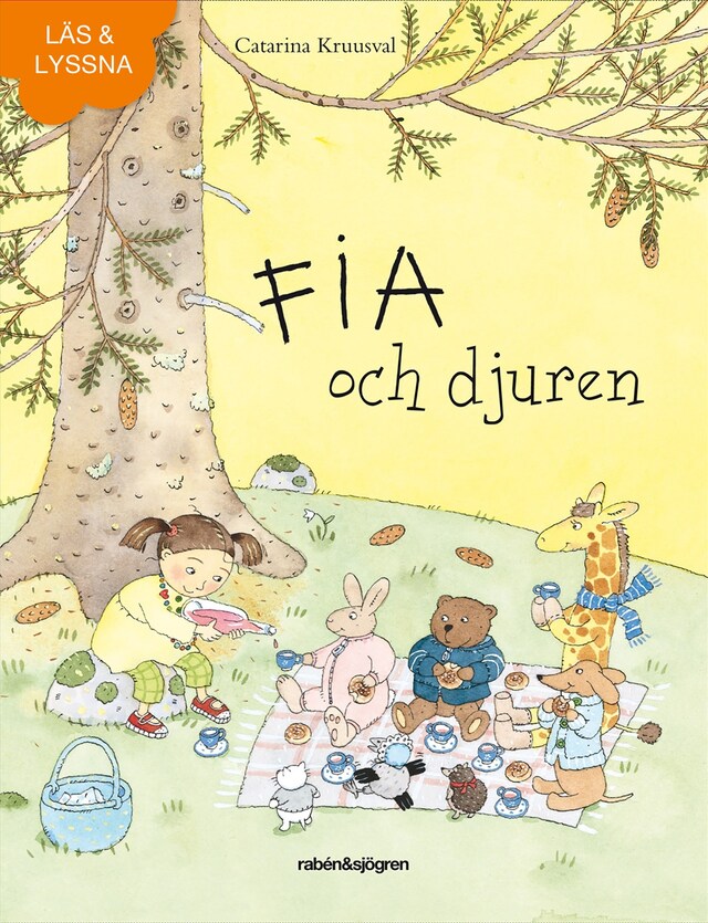 Book cover for Fia och djuren (e-bok + ljud)