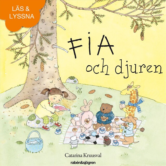 Book cover for Fia och djuren (e-bok + ljud)