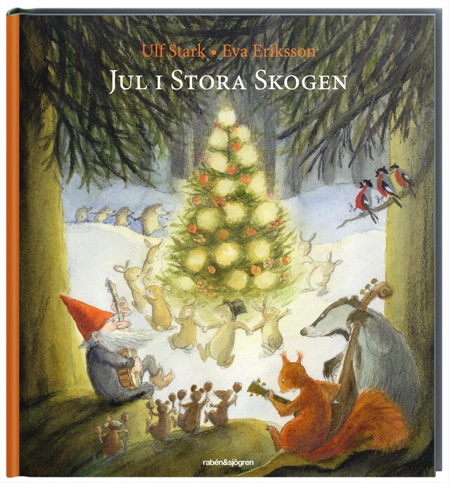 Book cover for Jul i Stora Skogen (e-bok + ljud)