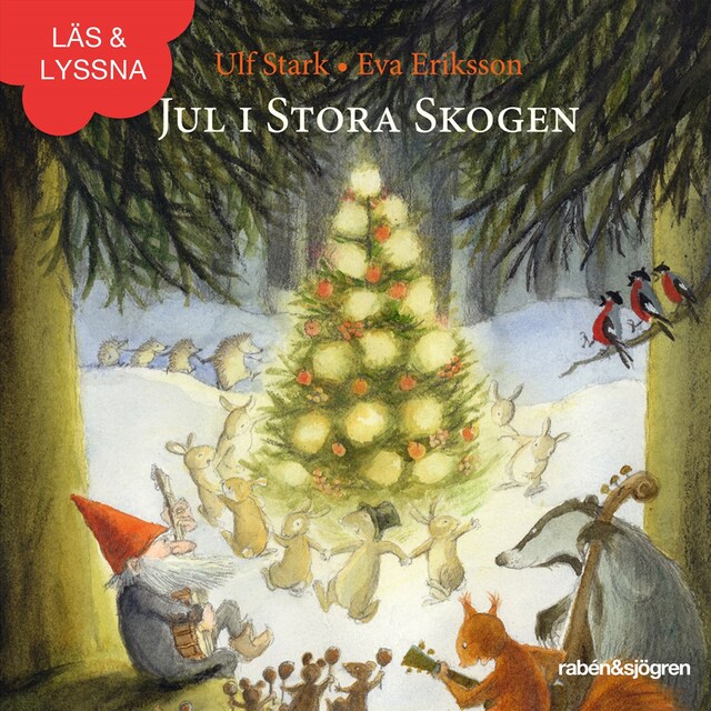 Book cover for Jul i Stora Skogen (e-bok + ljud)