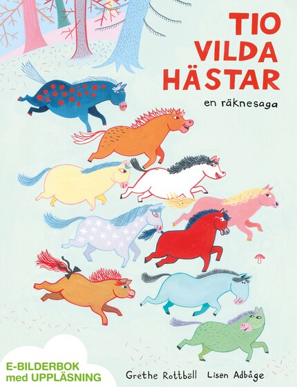 Tio vilda hästar (e-bok + ljud) bookCoverFor