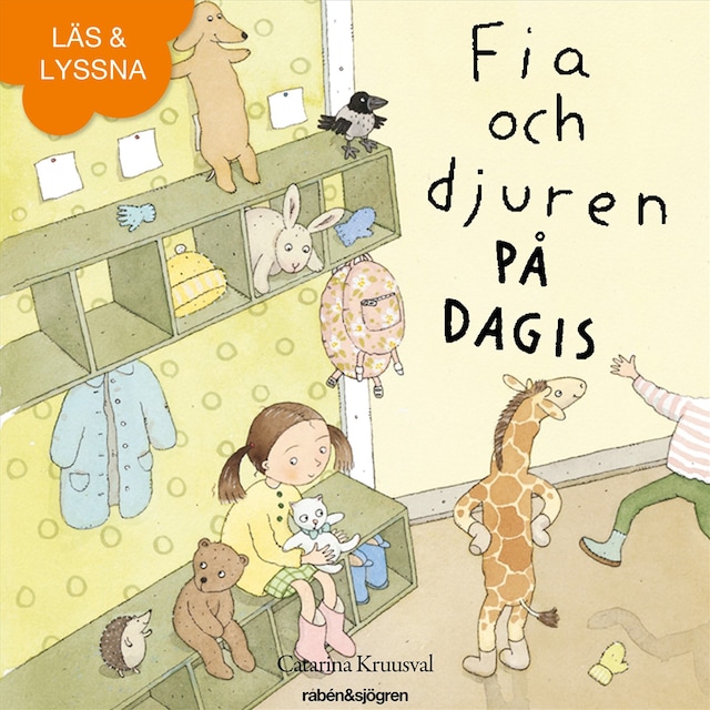 Kirjankansi teokselle Fia och djuren på dagis (e-bok + ljud)