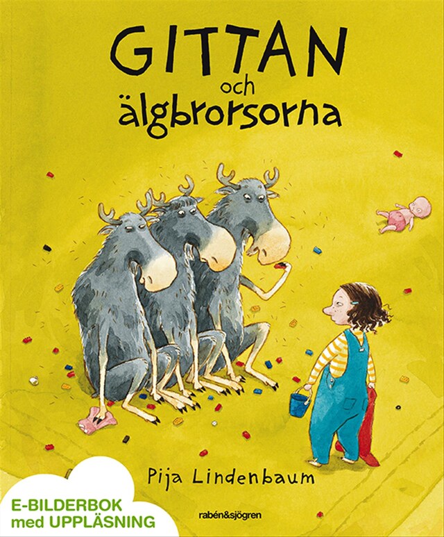Buchcover für Gittan och älgbrorsorna (e-bok + ljud)