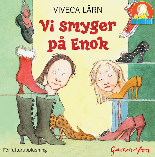 Couverture de livre pour Vi smyger på Enok