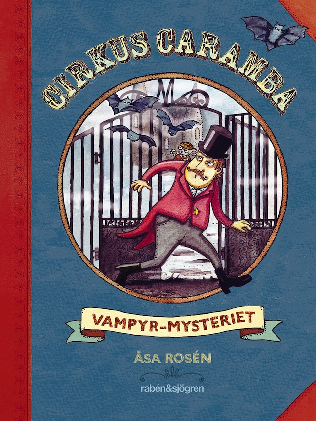 Book cover for Cirkus Caramba. Vampyr-mysteriet