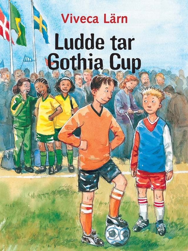 Book cover for Ludde tar Gothia cup