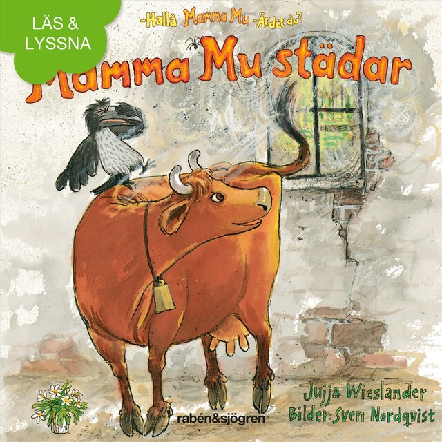 Book cover for Mamma Mu städar (e-bok + ljud)