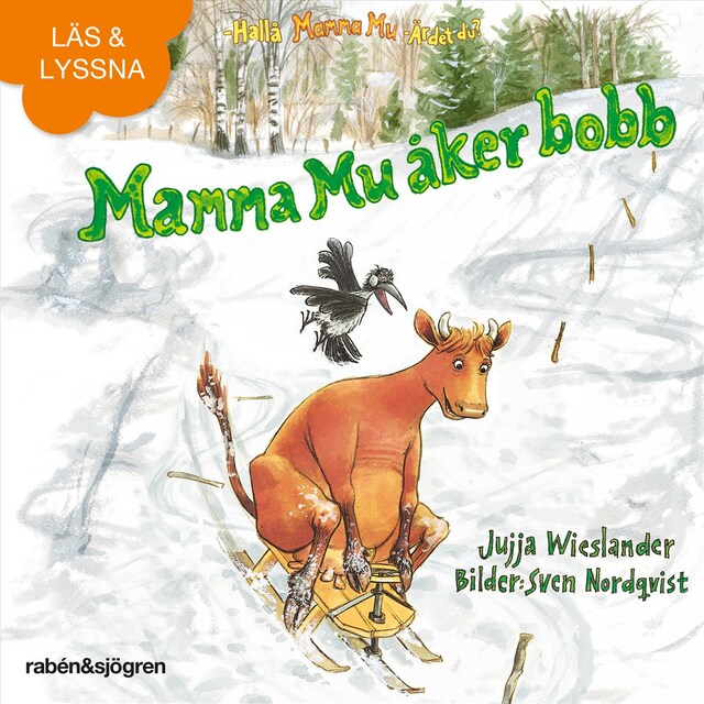 Book cover for Mamma Mu åker bobb (e-bok + ljud)