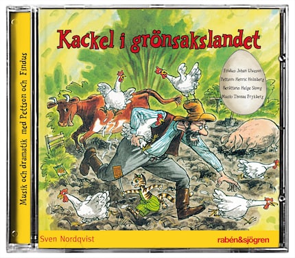 Kackel i grönsakslandet bookCoverFor
