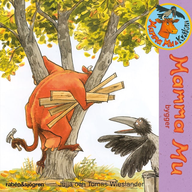 Copertina del libro per Mamma Mu bygger