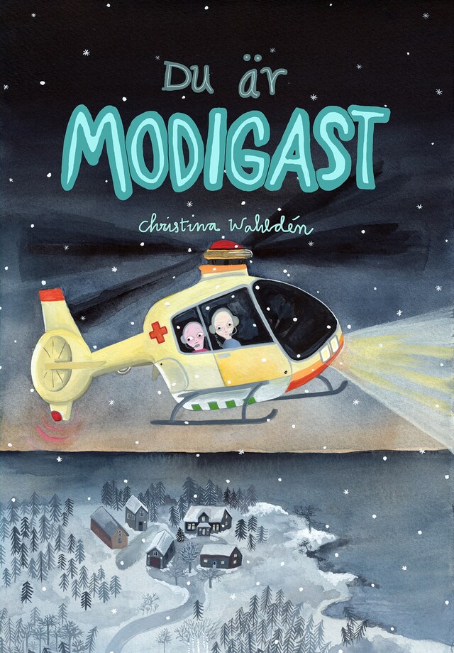 Book cover for Du är modigast