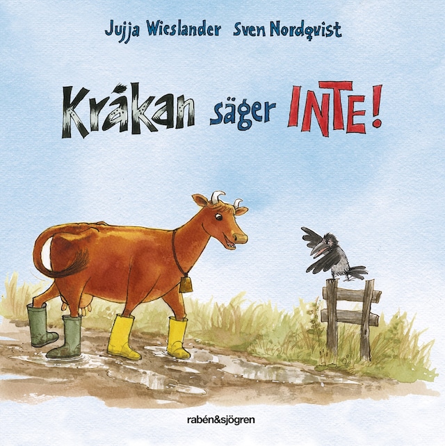 Book cover for Kråkan säger INTE!