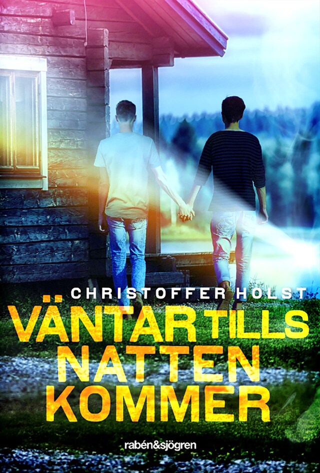 Book cover for Väntar tills natten kommer