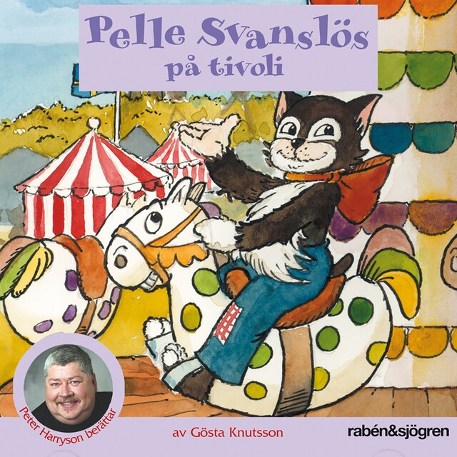 Okładka książki dla Pelle Svanslös på tivoli