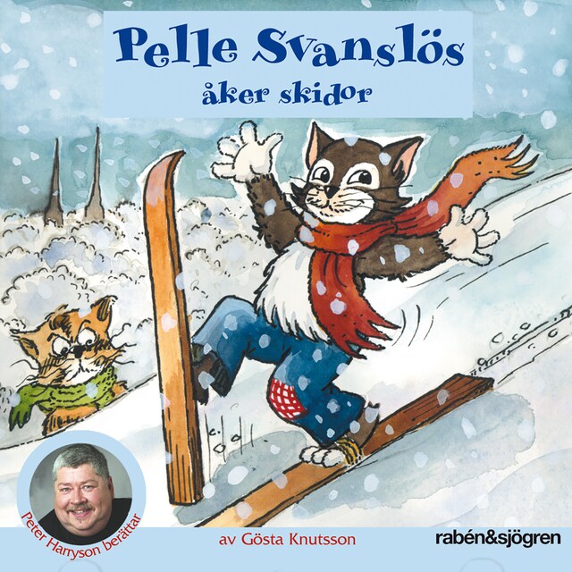 Book cover for Pelle Svanslös åker skidor