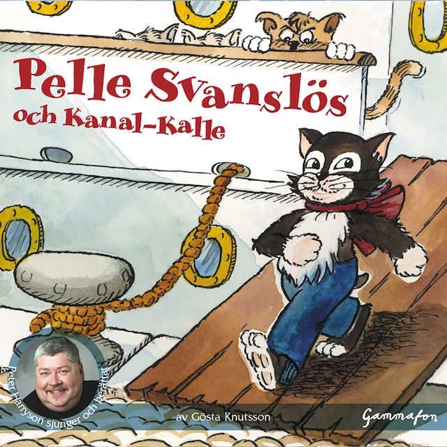 Okładka książki dla Pelle Svanslös och Kanal-Kalle