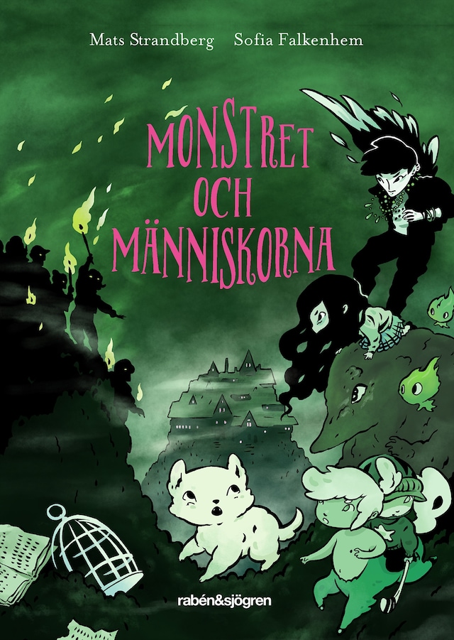 Couverture de livre pour Monstret och människorna