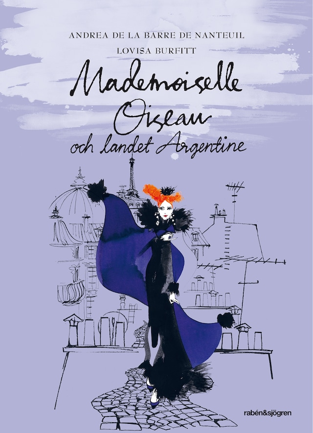 Boekomslag van Mademoiselle Oiseau och landet Argentine
