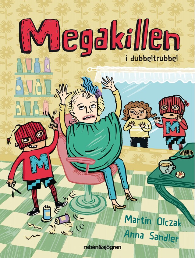 Book cover for Megakillen i dubbeltrubbel