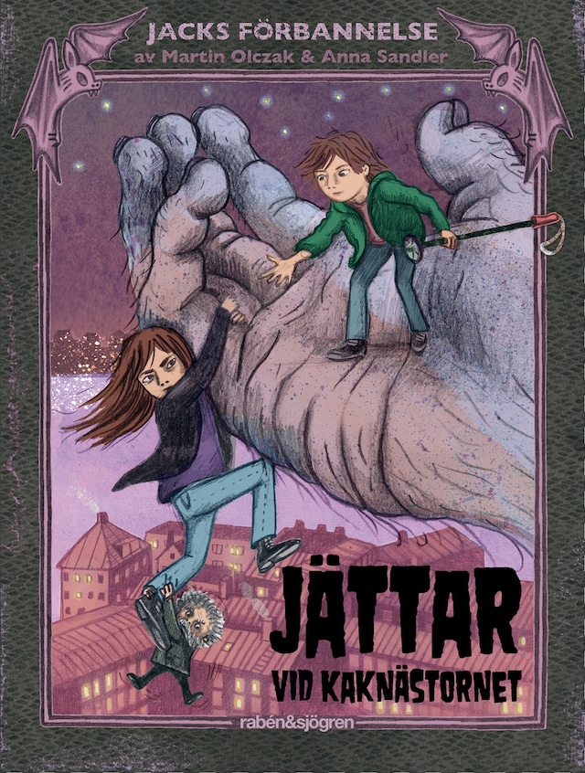 Book cover for Jättar vid Kaknästornet