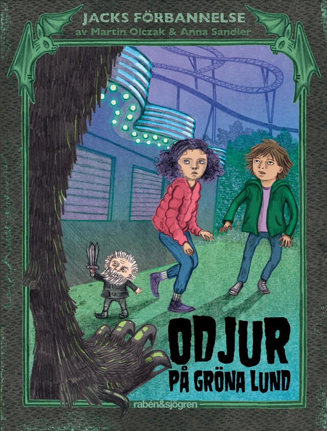 Book cover for Odjur på Gröna Lund