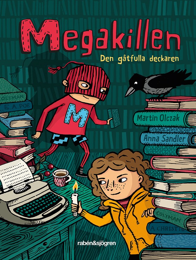 Book cover for Megakillen. Den gåtfulla deckaren