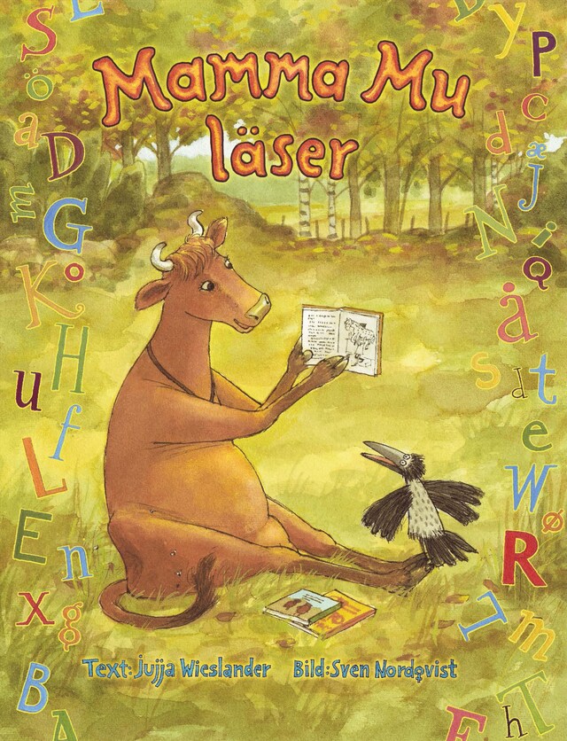 Book cover for Mamma Mu läser