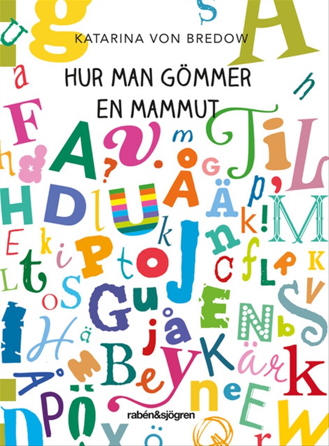 Book cover for Hur man gömmer en mammut